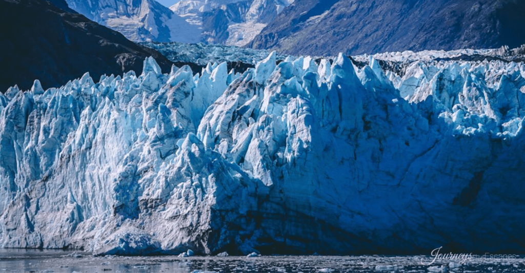 crystal cruises in alaska - glacier